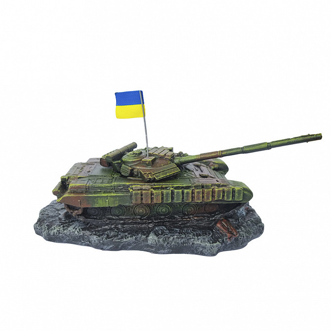 Статуетка "Український танк Т-64БВ" №2 Львів - зображення 4