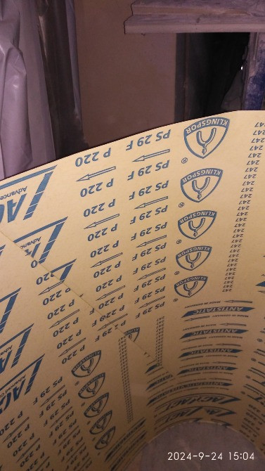 Продам шливовальную ленту (наждачку) бесконечную для Гриндера. Бульдог Одесса - изображение 1