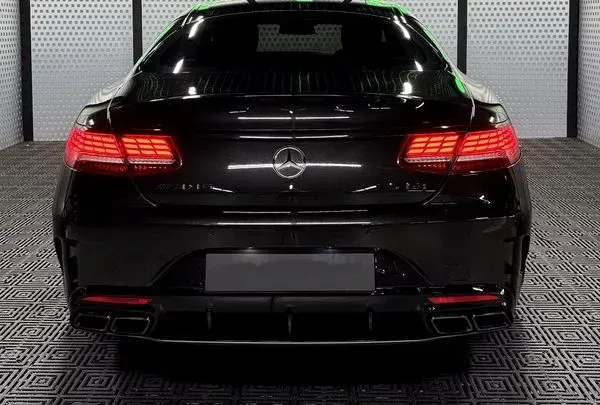 217 Прокат Mercedes-Benz S63 Coupe черный Київ - зображення 4