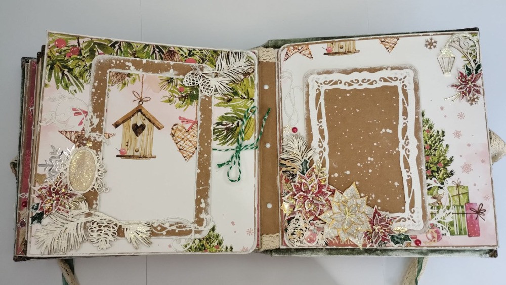 Фотоальбом ручної роботи на новорічну тематику "Зима під ялинку Суми - зображення 4