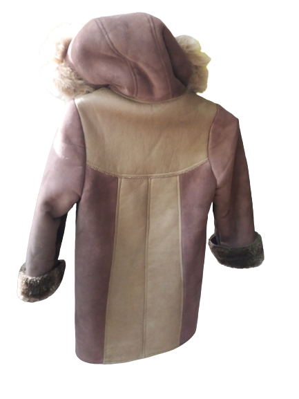 Натуральная дублёнка для девочки б/у Харків - зображення 6