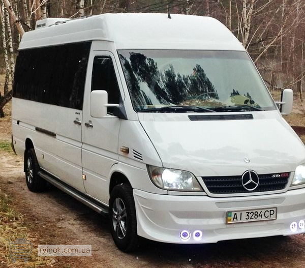 317 Микроавтобус на свадьбу Mercedes Sprinter Киев Київ - зображення 1