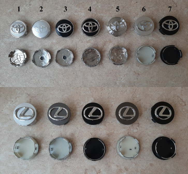 Ковпачки в диски колпачки (заглушки в диски) Toyota Lexus Київ - зображення 1