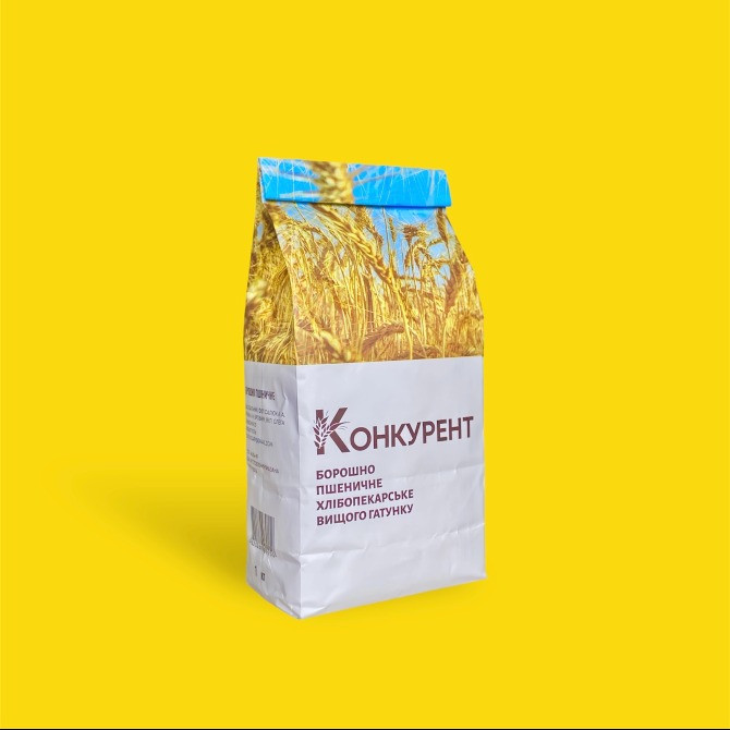 Борошно пшеничне в/г 1кг та 2кг. Мука. Купить продукты оптом Киев - изображение 3