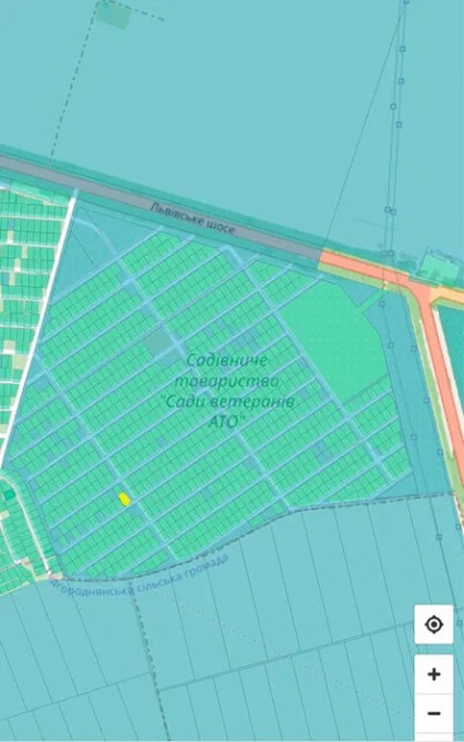 Продається земельна ділянка в кооперативі “Сади ветеранів Ато”, м. Тер Тернополь - изображение 5