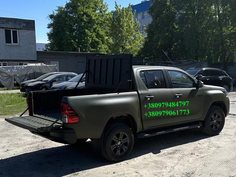 Силова алюмінієва кришка для пікапа — надійний захист Київ - зображення 5