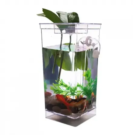 Аквариум для рыбок с системой самоочистки и светодиодной подсветкой fish tank HA-149 Львів