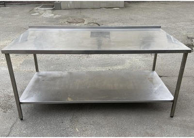 Стіл металевий. Розмір 1800х700х800 мм Київ - зображення 1