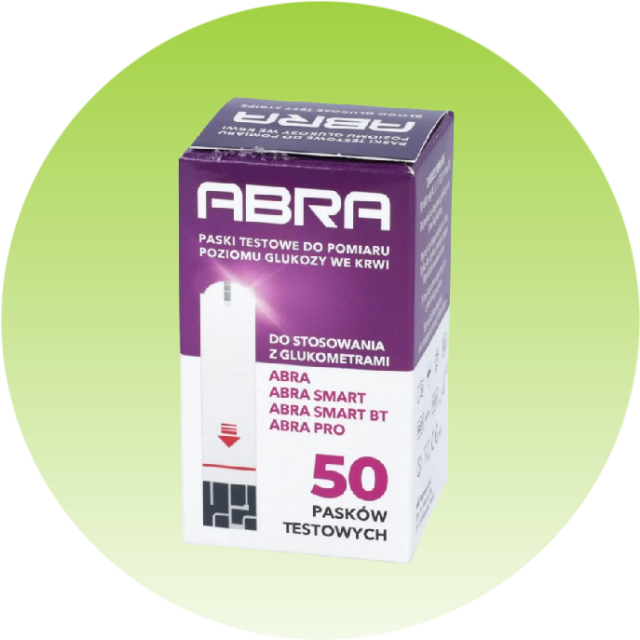 Тест-смужки Абра Abra 50 шт Львів - зображення 1