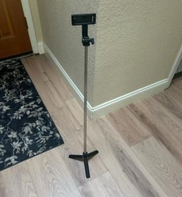 Потужний тримач, селфі палка до смартфона із Bluetooth кнопкою Івано-Франківськ - зображення 1