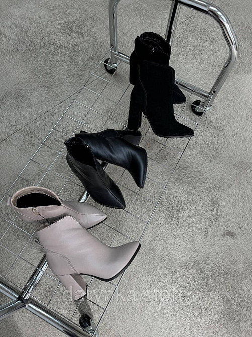 Чорні ботильони ЗИМА ❄️ Одеса - зображення 1