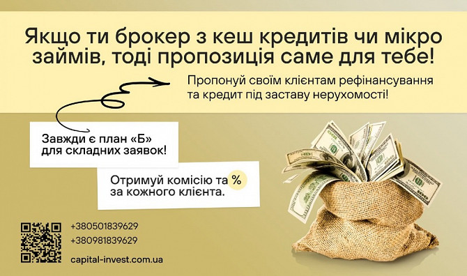 Швидка гoтiвка - пiд заставу нерухомості Киев - изображение 3