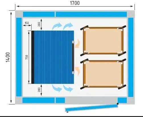 Шоковая заморозка, низькотемпературні камери для переробки риби Житомир - зображення 1