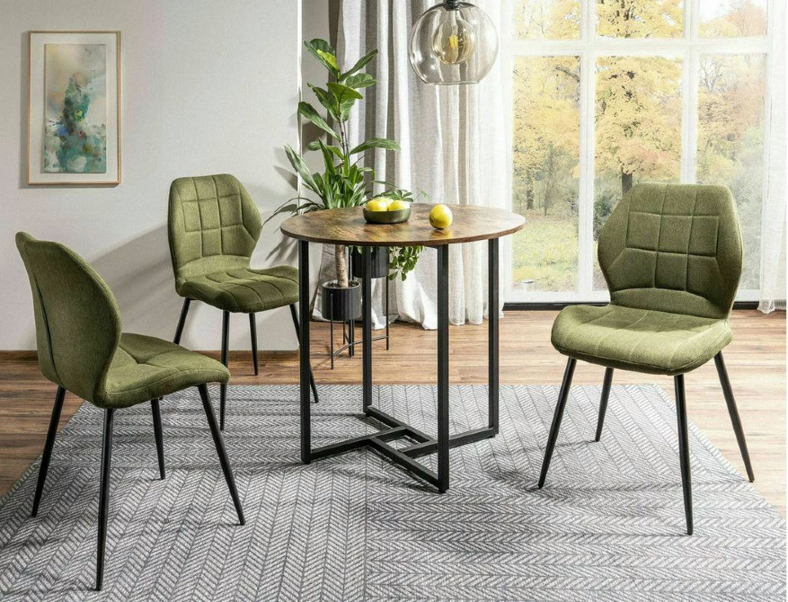 Стіл круглий Альто (d:80) метал+дсп Київ - зображення 4