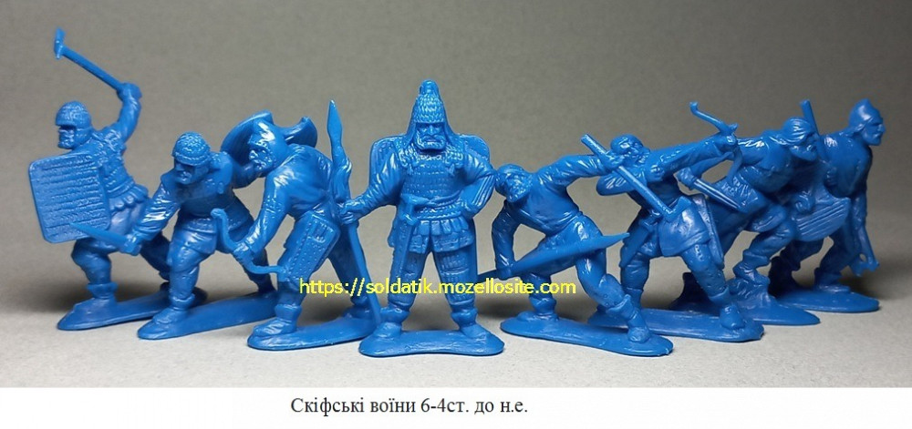 Солдатики игровой набор 8шт. 4 вида, игрушки, фигурки, казаки, воины Киев - изображение 7