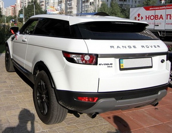 240 Внедорожник на свадьбу Range Rover Evoque Coupe аренда Київ - зображення 3